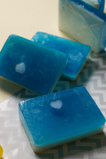 Ocean Heart: Menthol, Shea & Vitamin E Handcrafted Soap, Musk Scented - Image 3